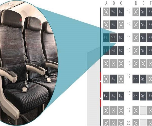 Air canada seat selection
